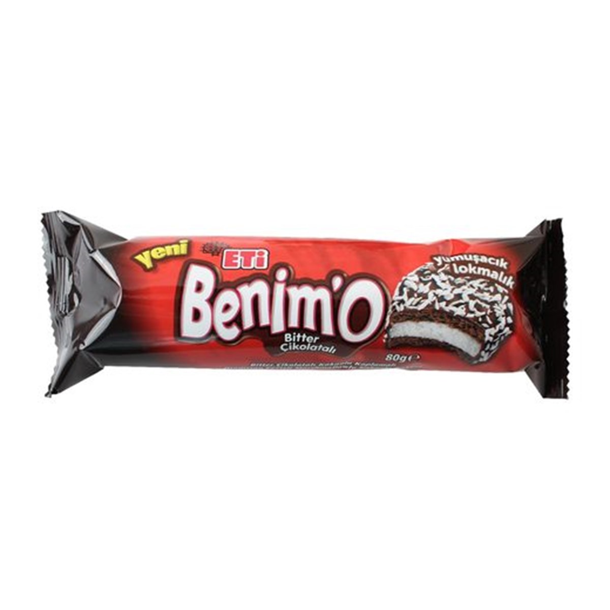 Eti Benimo 80g Bitter Cikolatali Biskuvi